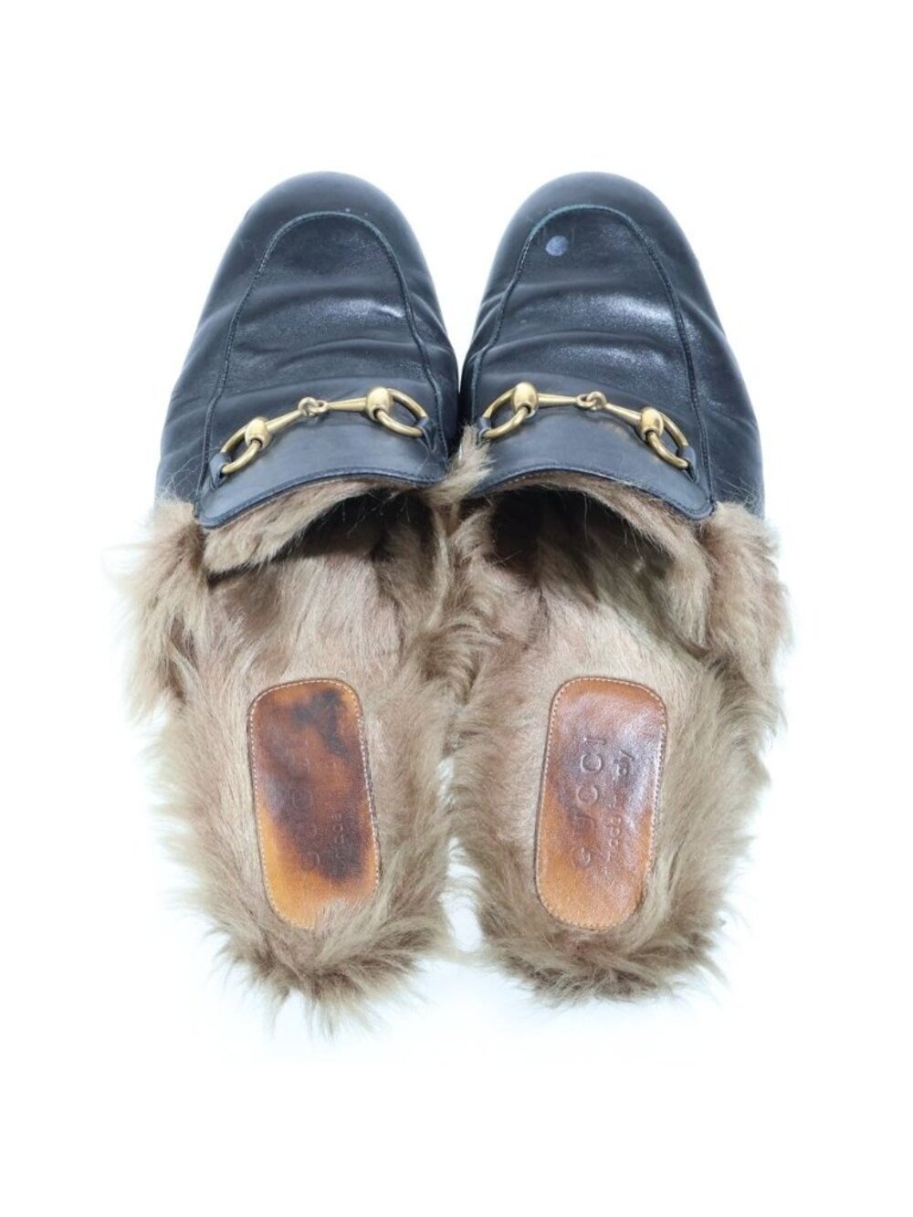 Gucci Princetown Horsebit Leather Loafers Black - Picture 4 of 6